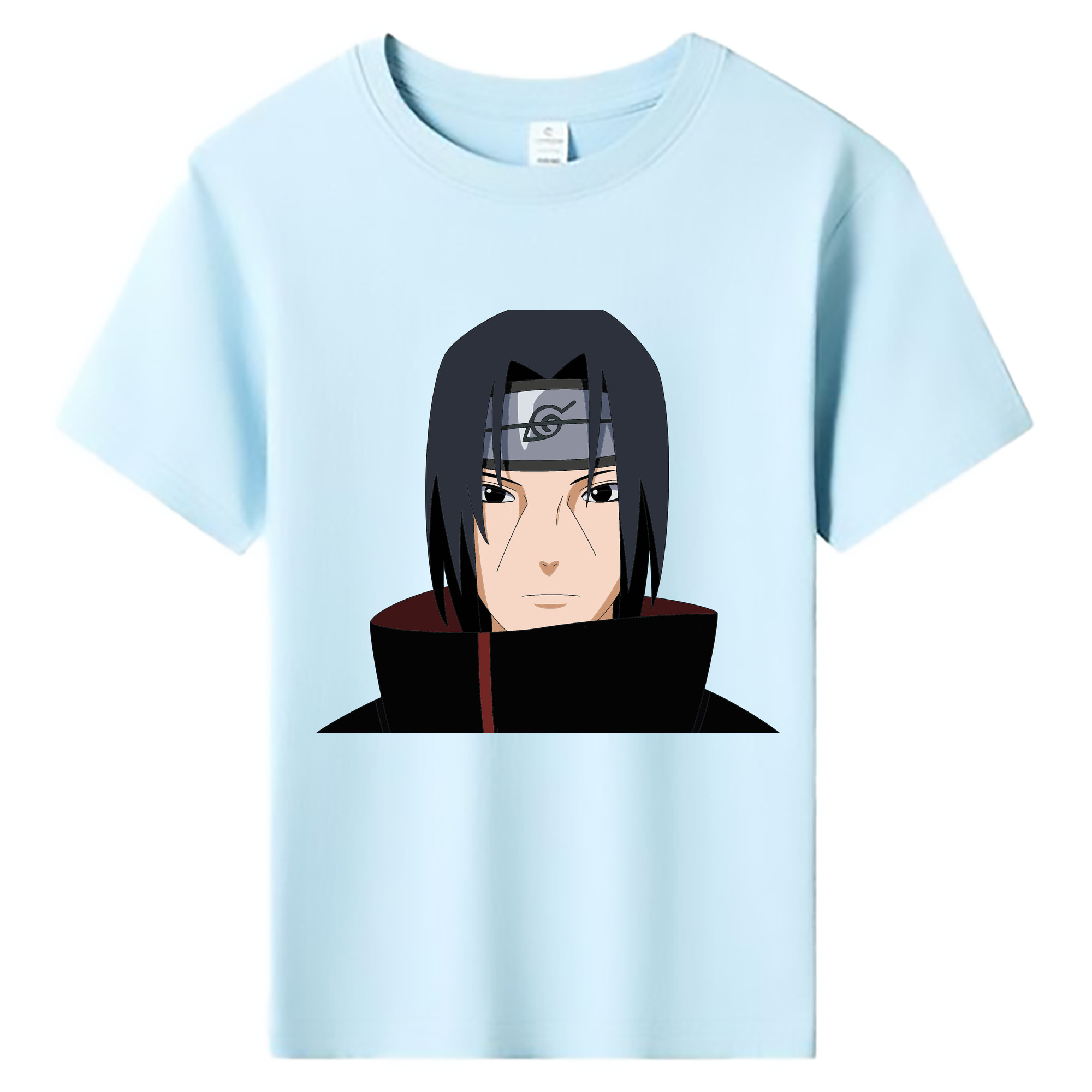 （画像用） NARUTO -ナルト- うちは イタチ Uchiha Itachi 綿100％キッズTシャツ（フロントプリント）